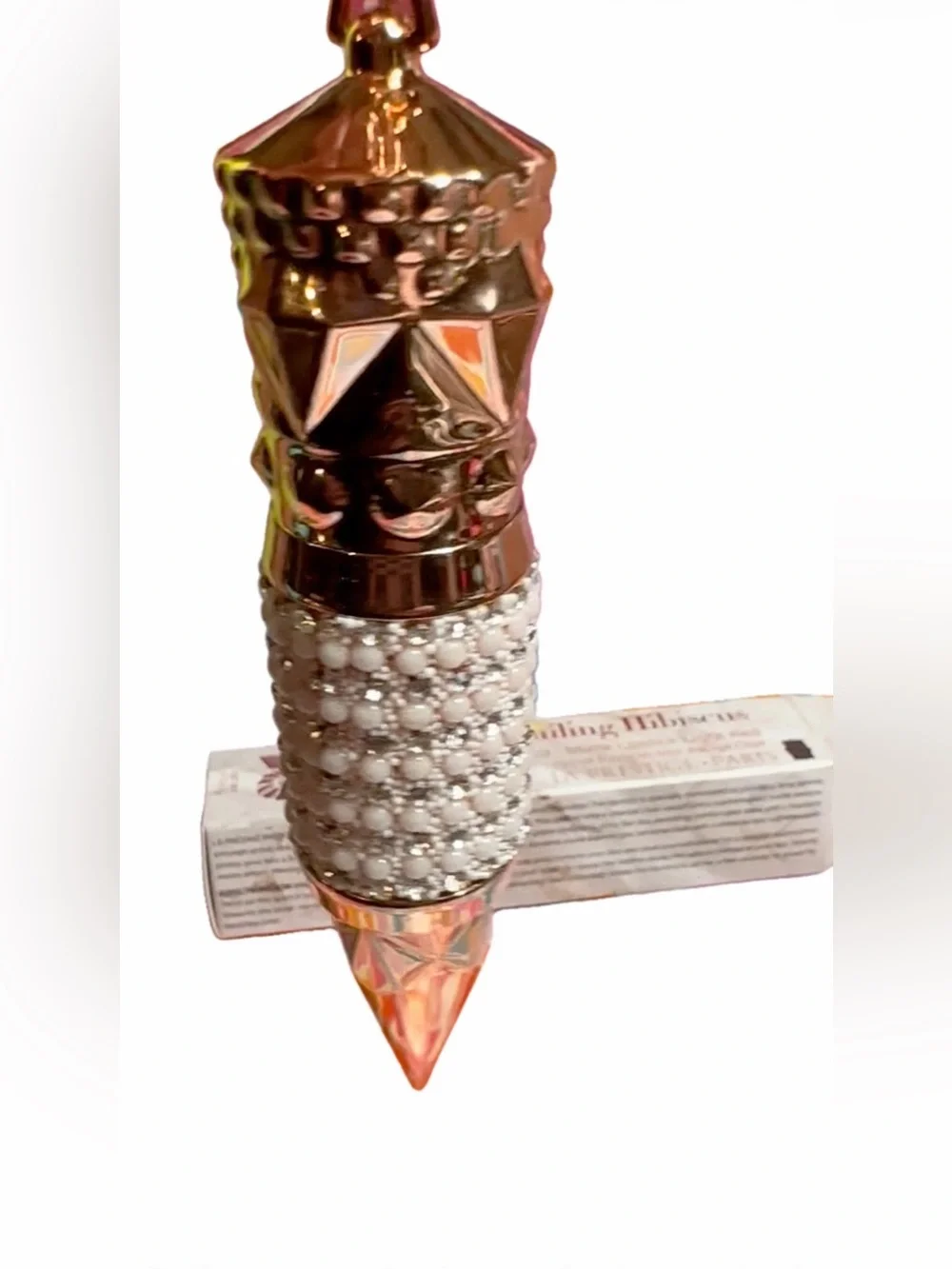 LA PRESTIGE • PARIS Smiling Hibisous Luxury Lipstick Charm